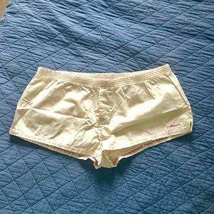 Abercrombie Khaki Sleep Booty Shorts